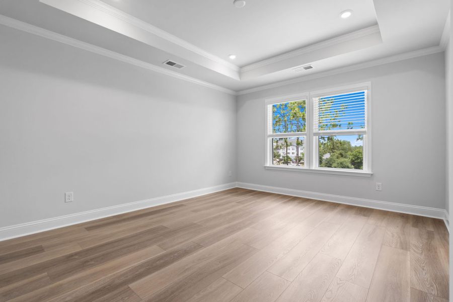 Spacious, unfurnished interior of a new home in Lakeside Townes at Riverlights, Wilmington (Image 17). Spacious, unfurnished interior of a new home in Lakeside Townes at Riverlights, Wilmington (Image 17).