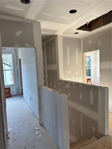 In-progress construction of a new home in , Atlanta, GA (Image 9).