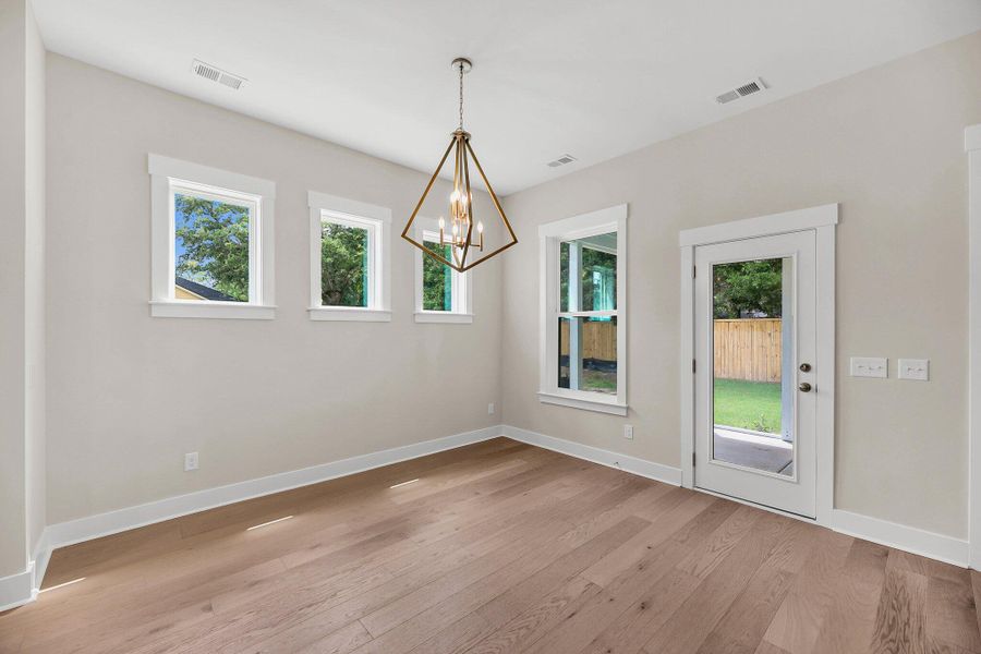Spacious, unfurnished interior of a new home in Point Hope – Park Collection, Charleston (Image 30).