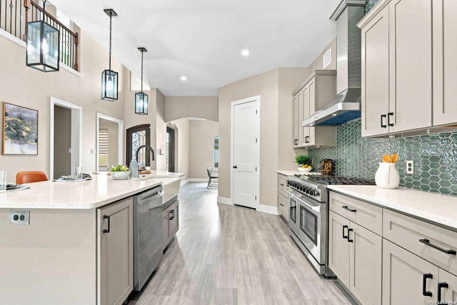 Furnished interior view inside a new home in , San Antonio (Image 16).
