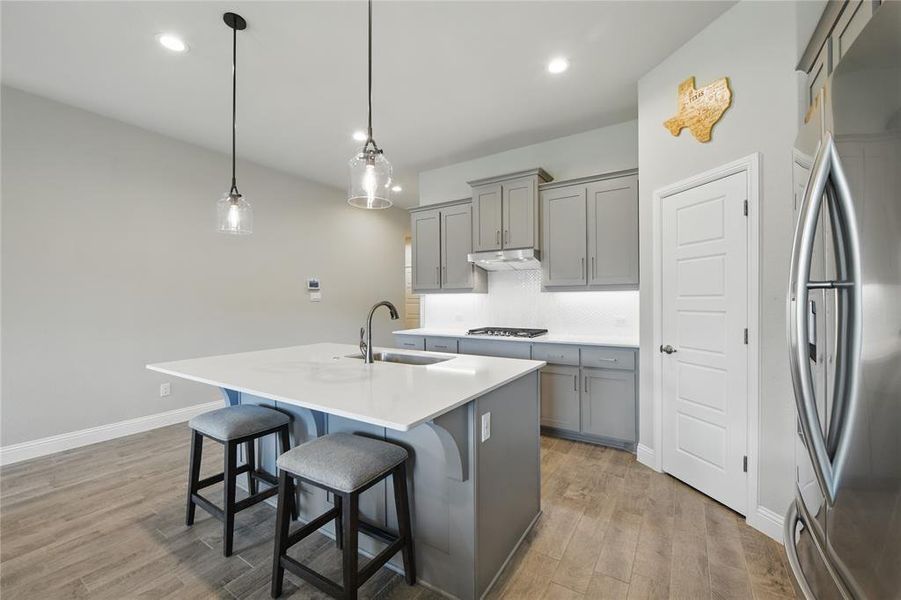Furnished interior view inside a new home in , Denton (Image 10).