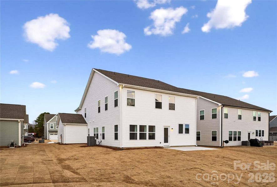 Exterior details and patio area of a home in Morrow Brook, Albemarle (Image 4).