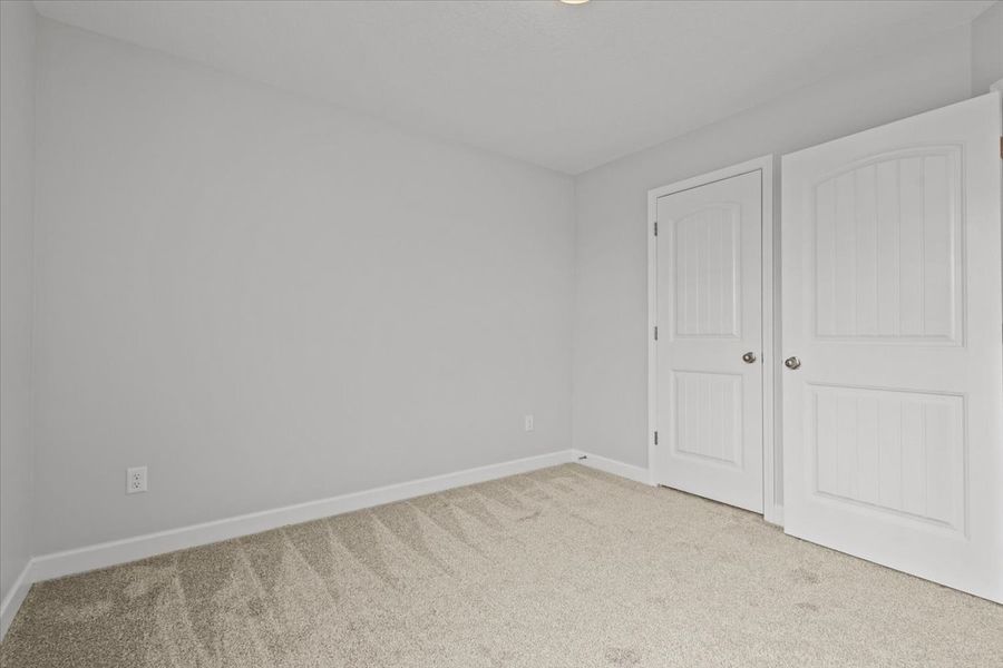 Representative unfurnished interior of a home built from the Ellison by Enchanted Homes in Hampshire Heights, Moore (Image 37).