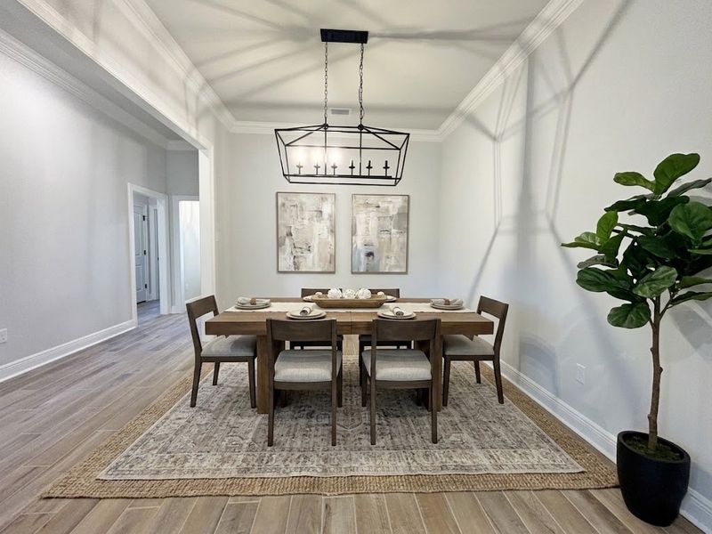 Furnished interior view inside a new home in Natureview, Freeport (Image 6).