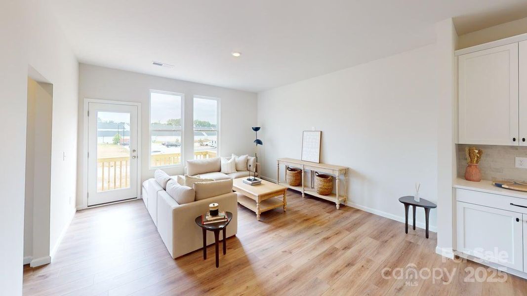 Furnished interior view inside a new home in Vanguard at Vermillion, Huntersville (Image 6).