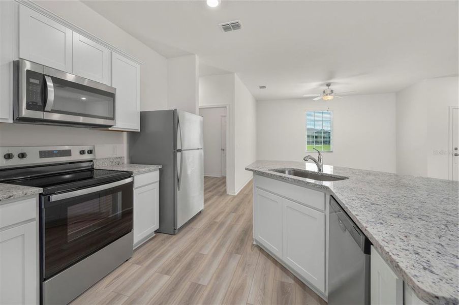 Furnished interior view inside a new home in Poinciana, Poinciana (Image 5). Furnished interior view inside a new home in Poinciana, Poinciana (Image 5).