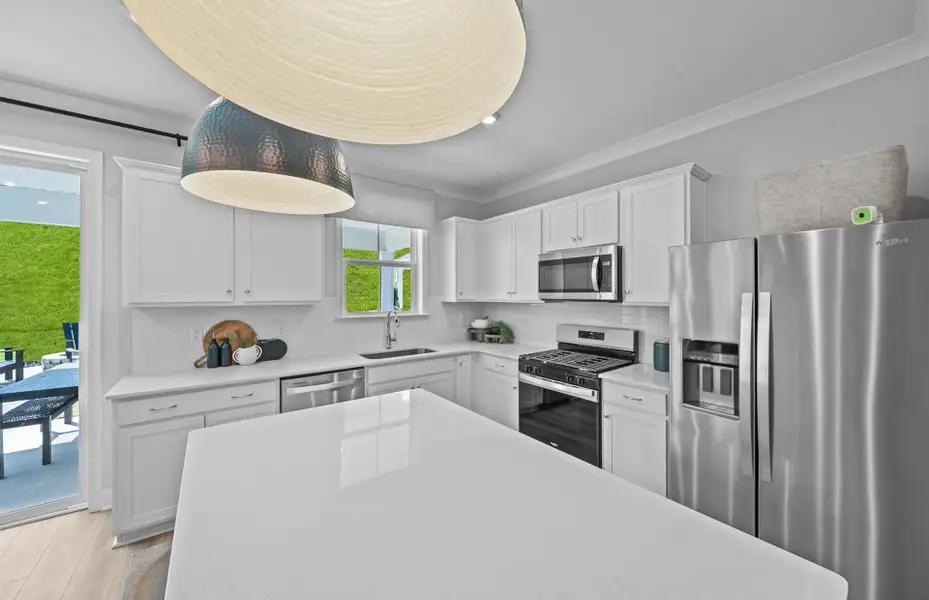 Representative furnished interior of a home built from the Tower by Pulte Homes in Bleckley Station, Ball Ground (Image 5).