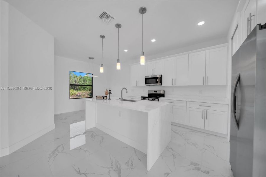 Furnished interior view inside a new home in , Lehigh Acres (Image 10).