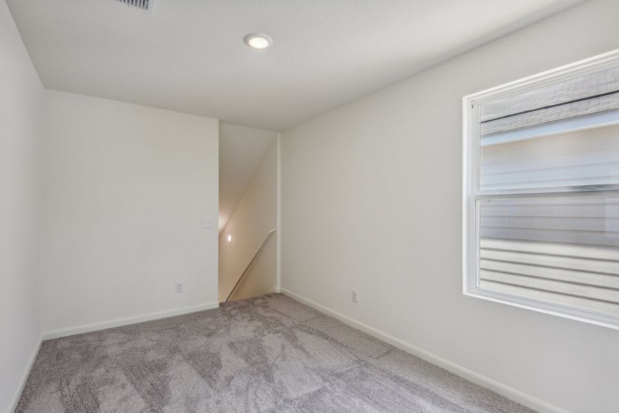 Representative unfurnished interior of a home built from the Proxy by Starlight Homes in The Wilder, Adkins (Image 18). Representative unfurnished interior of a home built from the Proxy by Starlight Homes in The Wilder, Adkins (Image 18).