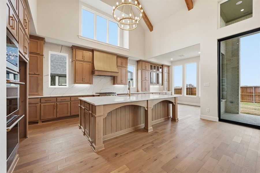 Furnished interior view inside a new home in Mustang Lakes, Celina (Image 15).