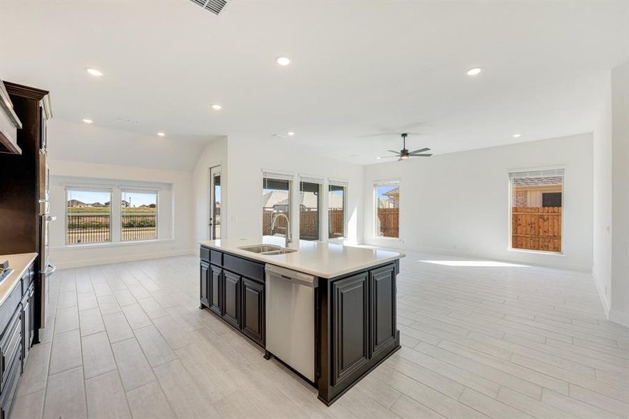 Furnished interior view inside a new home in Timberbrook 3B-4A, Justin (Image 10).