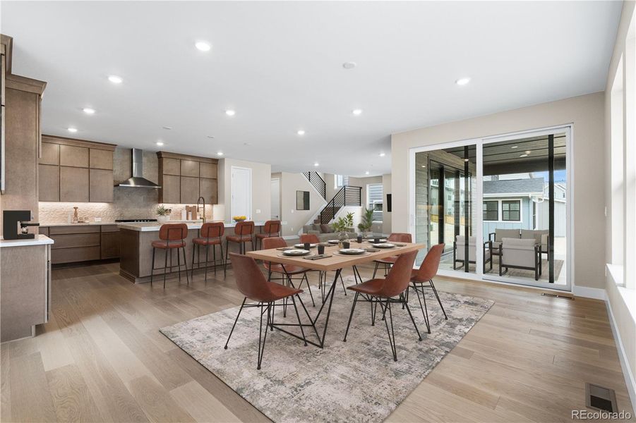 Furnished interior view inside a new home in Legends at Lyric, Lone Tree (Image 31). Furnished interior view inside a new home in Legends at Lyric, Lone Tree (Image 31).