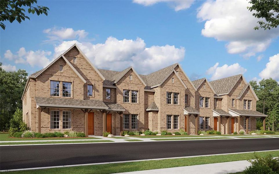 Beautiful new townhomes that are always in style now available in Crowley's newest master planned community...Karis!