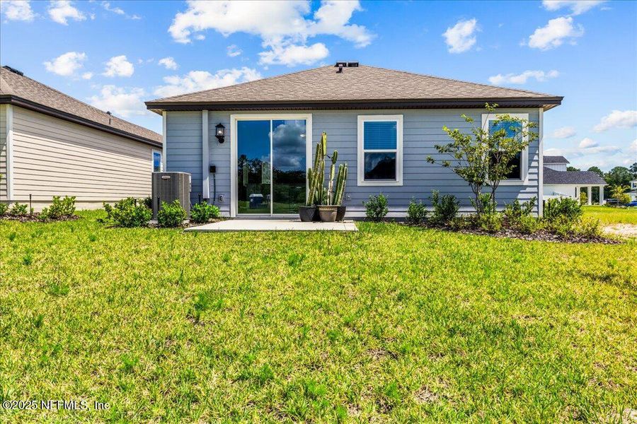 Exterior details and patio area of a home in Jennings Farm, Middleburg (Image 26). Exterior details and patio area of a home in Jennings Farm, Middleburg (Image 26).
