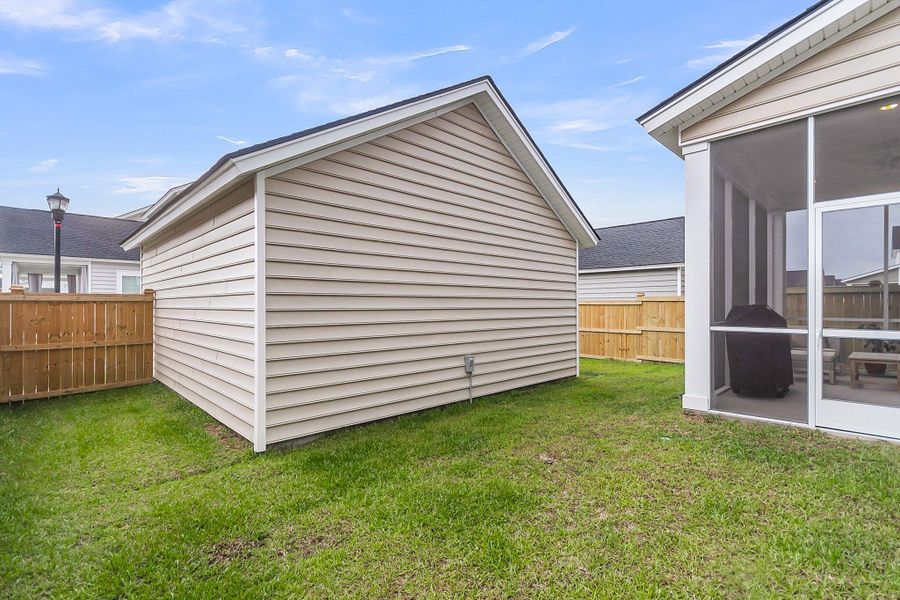Front exterior of a new home in , Summerville, SC, highlighting curb appeal (Image 25).