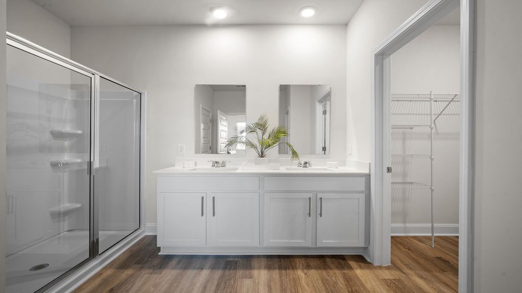 Representative furnished interior of a home built from the Elle by D.R. Horton in Laurel Grove, Guyton (Image 7).