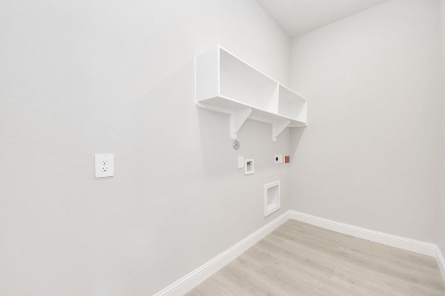 Spacious, unfurnished interior of a new home in Gatherings® at Chambers Creek: Duets Collection, Willis (Image 25). Spacious, unfurnished interior of a new home in Gatherings® at Chambers Creek: Duets Collection, Willis (Image 25).