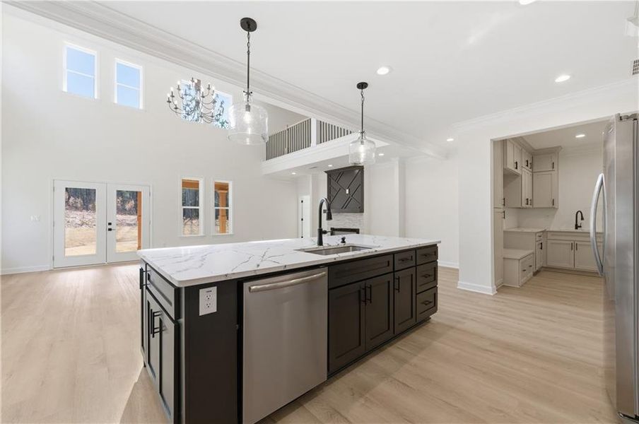 Furnished interior view inside a new home in , Griffin (Image 11). Furnished interior view inside a new home in , Griffin (Image 11).