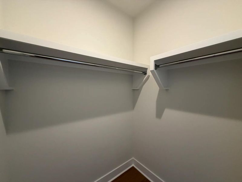 The Neilson B Secondary Suite Closet