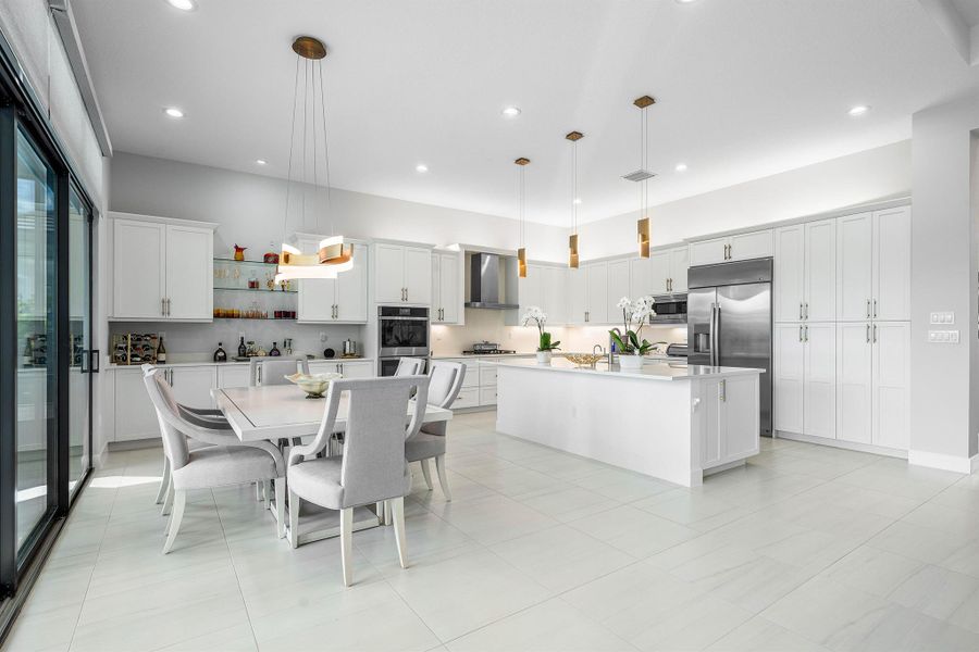 Furnished interior view inside a new home in Valencia Grand, Boynton Beach (Image 4). Furnished interior view inside a new home in Valencia Grand, Boynton Beach (Image 4).