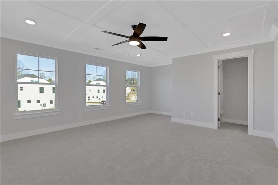 Spacious, unfurnished interior of a new home in Villas at Dawsonville, Dawsonville (Image 27). Spacious, unfurnished interior of a new home in Villas at Dawsonville, Dawsonville (Image 27).