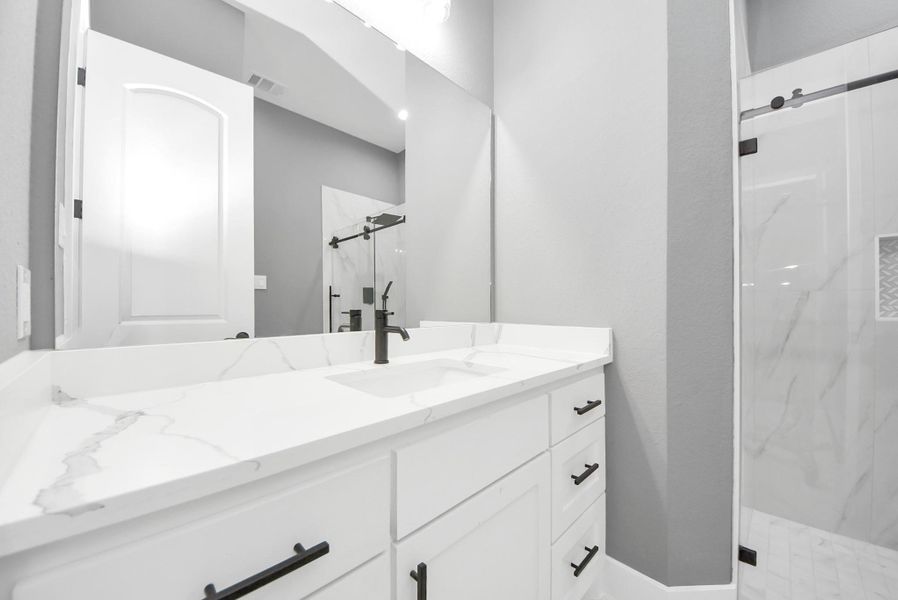 Furnished interior view inside a new home in , Dayton (Image 6).