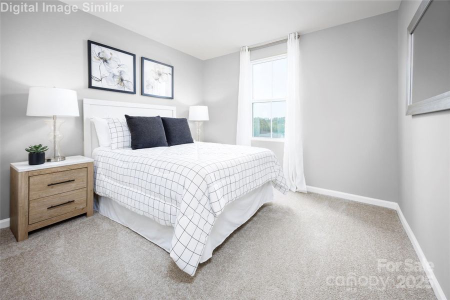 Furnished interior view inside a new home in , Charlotte (Image 7). Furnished interior view inside a new home in , Charlotte (Image 7).