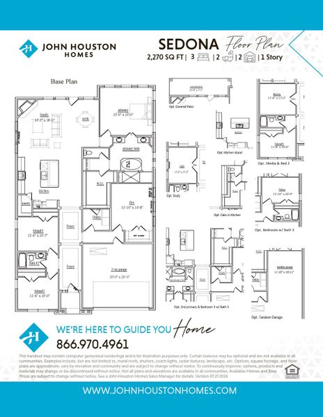 2D floor plan layout for the Sedona by John Houston Homes in Bridgewater, Midlothian, TX (Image 1). 2D floor plan layout for the Sedona by John Houston Homes in Bridgewater, Midlothian, TX (Image 1).