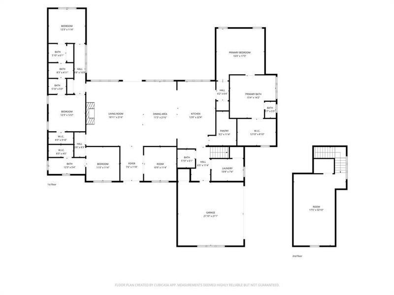 2D floor plan layout of this home in , Woodway, TX (Image 5).
