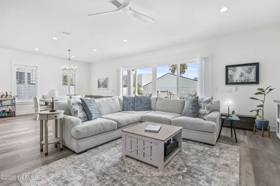 Furnished interior view inside a new home in , Fernandina Beach (Image 5).