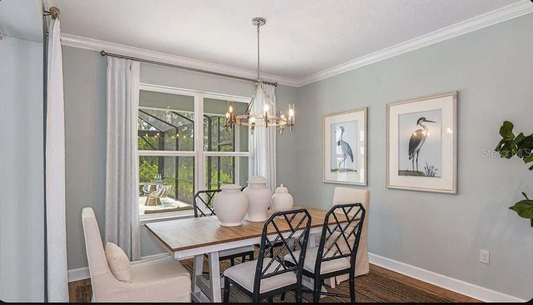 Furnished interior view inside a new home in Palms at Coasterra, Palmetto (Image 11).