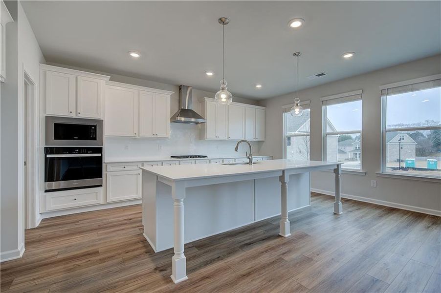 Furnished interior view inside a new home in Burchwood, Stockbridge (Image 5).
