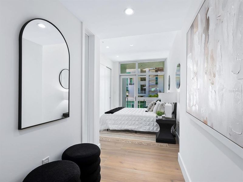 Furnished interior view inside a new home in , Sarasota (Image 7).