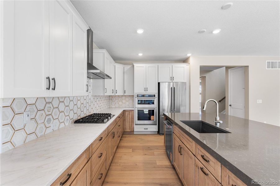 Furnished interior view inside a new home in Legends at Lyric, Lone Tree (Image 8).