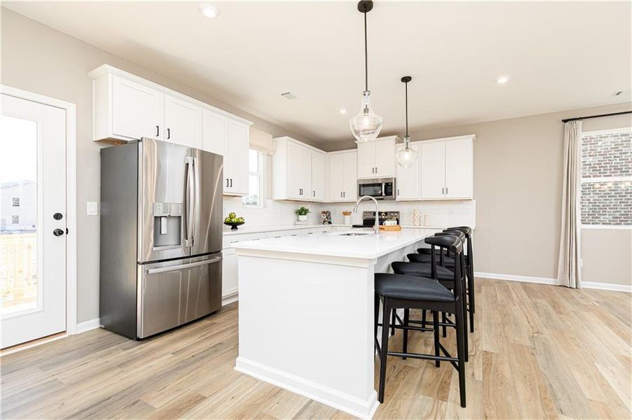 Furnished interior view inside a new home in Darlington, Loganville (Image 2).