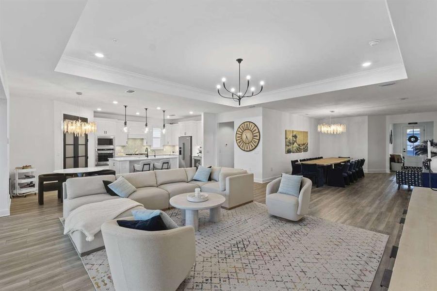 Furnished interior view inside a new home in , Punta Gorda (Image 7). Furnished interior view inside a new home in , Punta Gorda (Image 7).