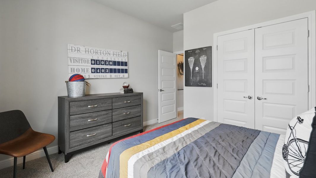 Furnished interior view inside a new home in Legado, Cleburne (Image 27).