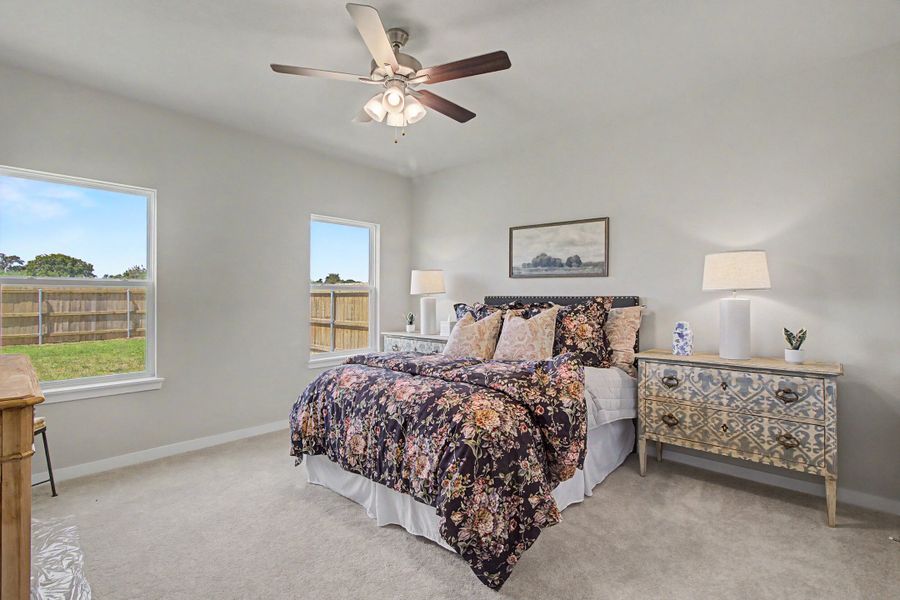 Furnished interior view inside a new home in Pleasant Hill, Bryan (Image 8).