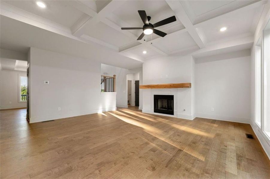 Spacious, unfurnished interior of a new home in Steeplechase, Hoschton (Image 42).