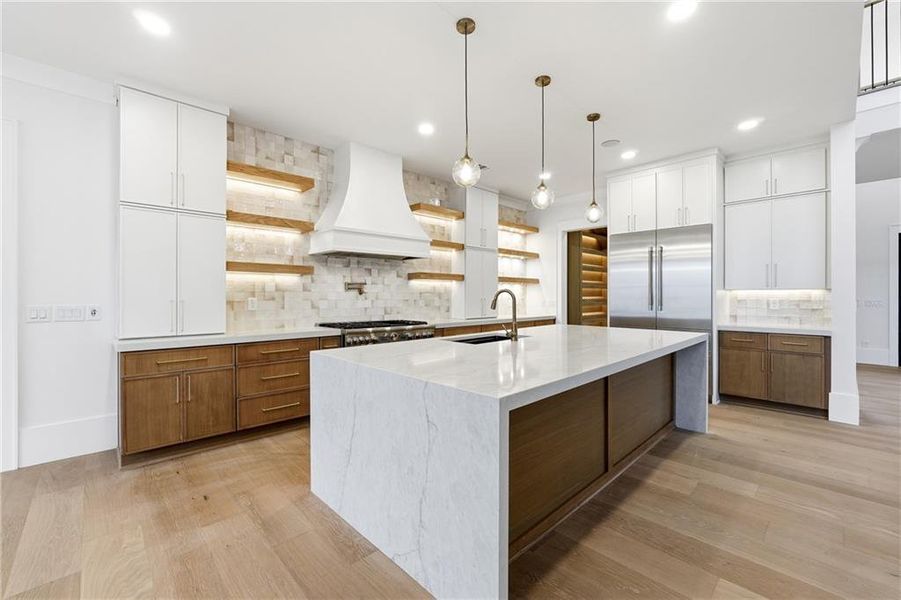 Furnished interior view inside a new home in , Buford (Image 17).