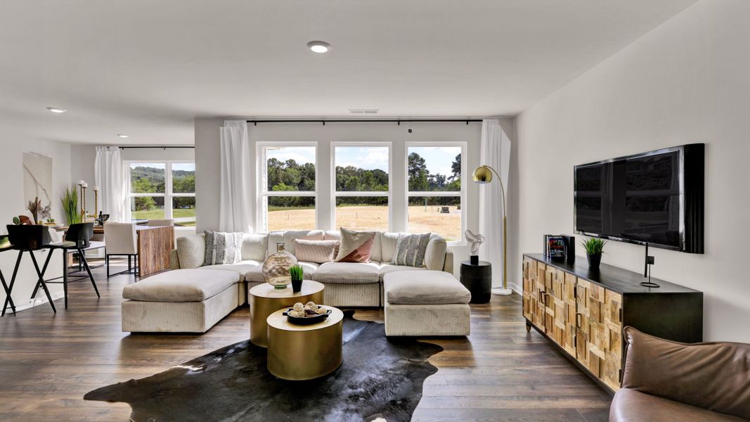 Furnished interior view inside a new home in Sherwood Manor, Atlanta (Image 7).