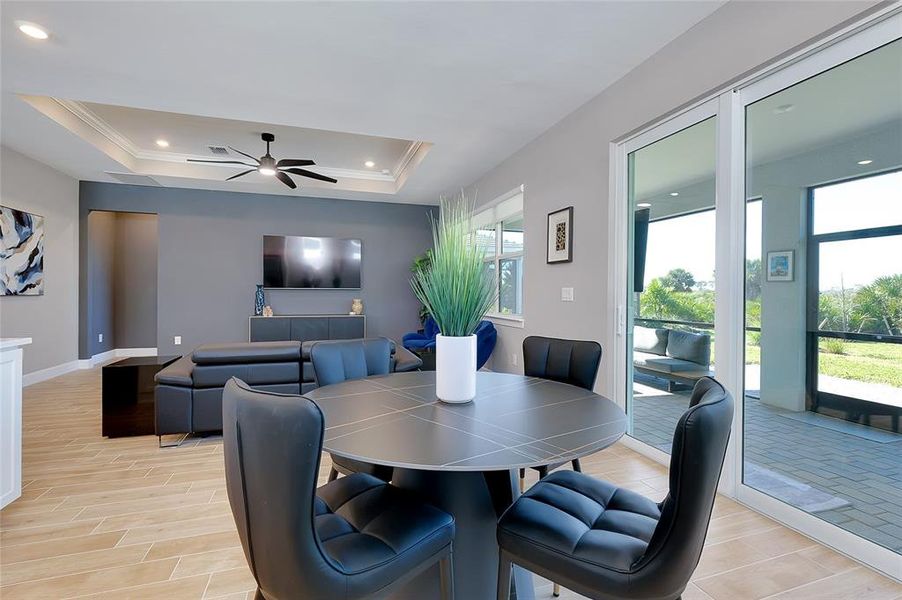 Furnished interior view inside a new home in , Englewood (Image 42).