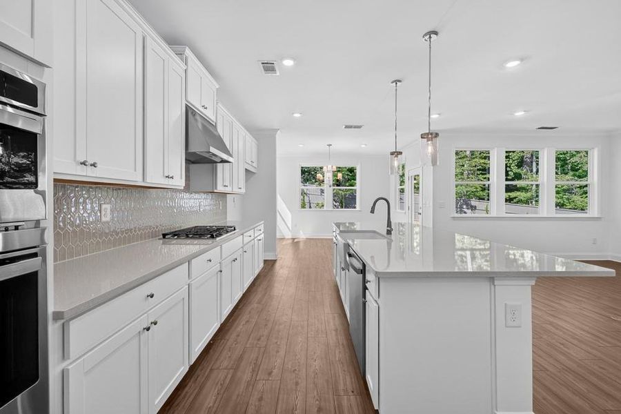 Furnished interior view inside a new home in Nichols Farm, Dacula (Image 10).