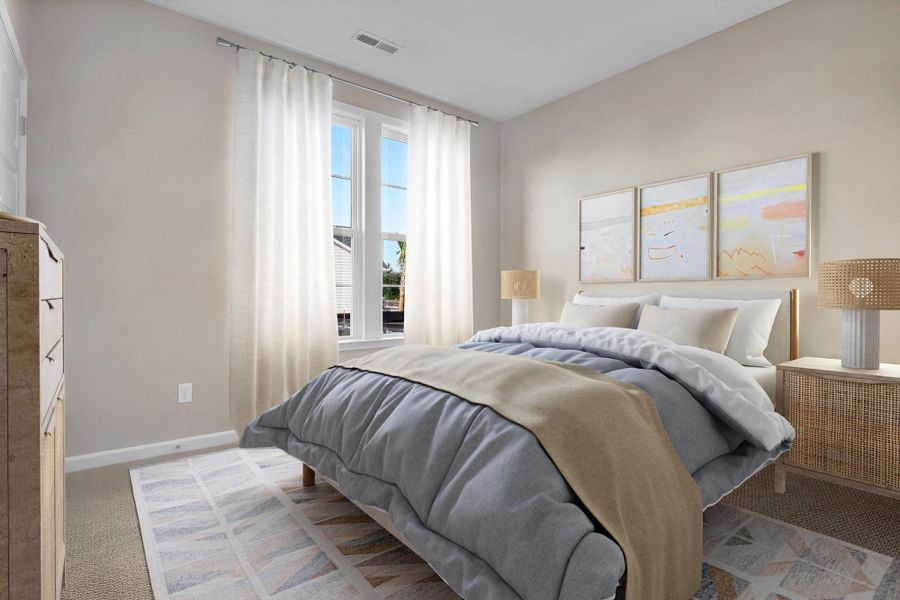 Representative furnished interior of a home built from the Edisto - Vanguard Collection by Mungo Homes in Grand Park, Leland (Image 10). Representative furnished interior of a home built from the Edisto - Vanguard Collection by Mungo Homes in Grand Park, Leland (Image 10).