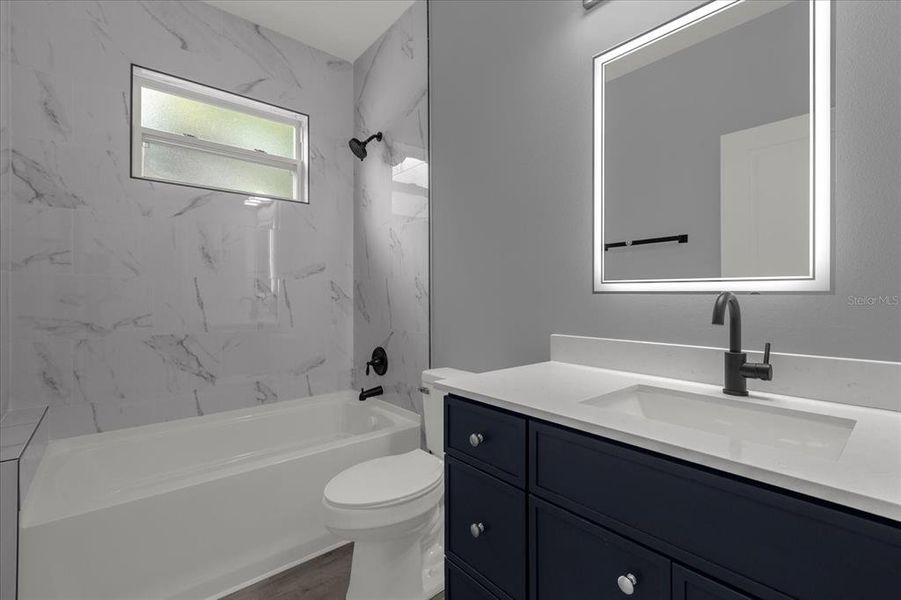Furnished interior view inside a new home in , Deland (Image 8).