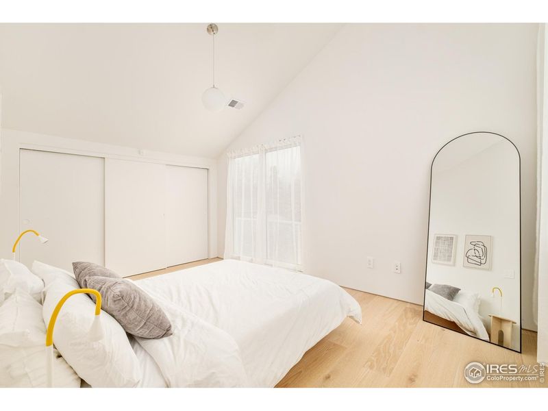 Furnished interior view inside a new home in , Denver (Image 26).