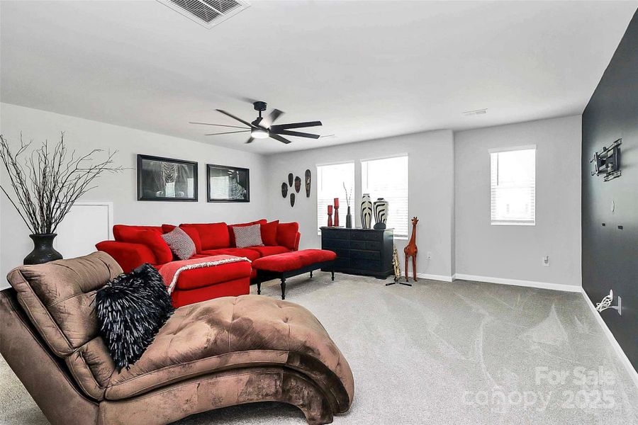 Furnished interior view inside a new home in Bailey's Run, Rock Hill (Image 8).