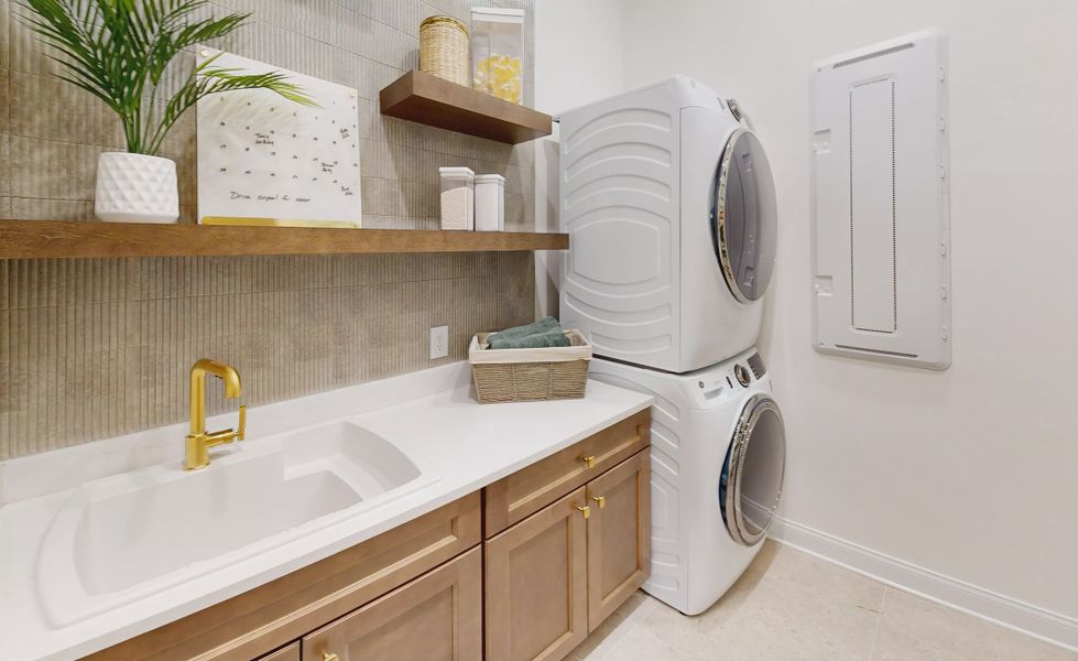 Furnished interior view inside a new home in Oakmont, Gainesville (Image 43).
