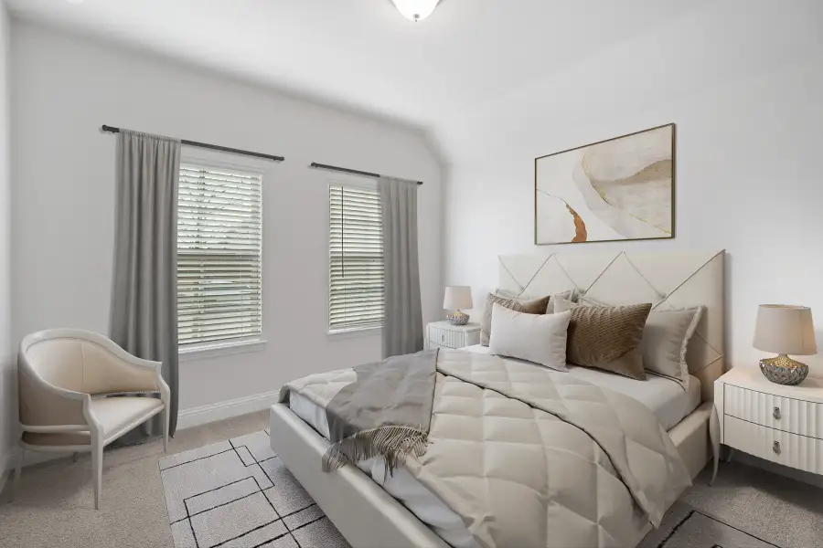 Furnished interior view inside a new home in Brookville Estates, Forney (Image 6).