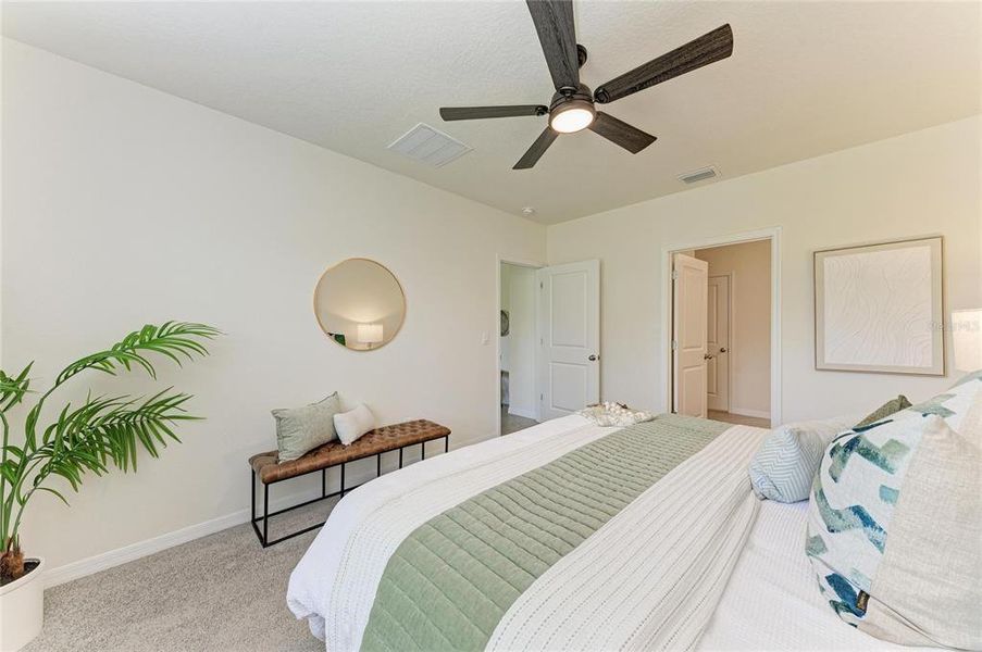 Furnished interior view inside a new home in Rye Crossing, Parrish (Image 17).